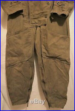 WW2 RAF Royal Air Force 1941 Pattern Sidcot Bomber Command Aircrew Flight Suit