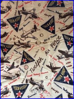 WW2 Twelfth Air Force Scarf