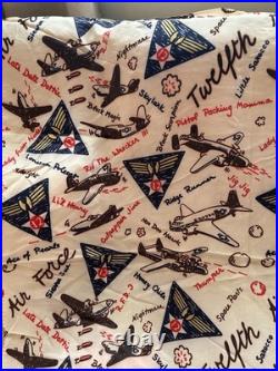 WW2 Twelfth Air Force Scarf