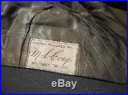 WW2 USAAF 8th Air Force Officers Pilot Tunic Named Size 36 1/2 MFg M. P. Cory