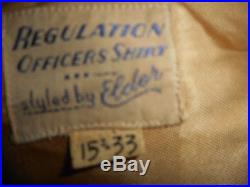 WW2 USAAF Ike Jacket Pants And Shirt Set Pinks Pilot CBI Major 14th Airforce