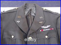 WW2 USAAF Officer Tunis Pilot Captain 8th/9th Air Force 42S (46) Dated 1942