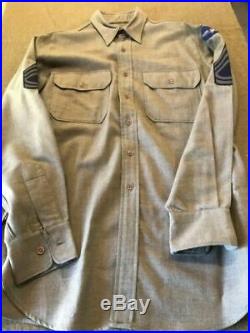 WW2 USAAF TSgt 5th Air Force Uniform Group With Aussie Made Jacket-Complete