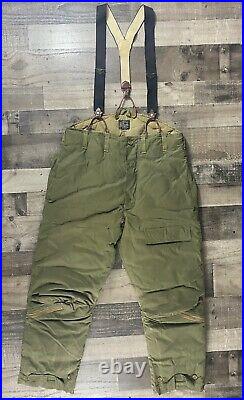 WW2 USAF B-11 Fur Lined Flight Jacket / Parka With Matching A-8 Overalls
