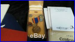 WW2 US Air Corps 15th Airforce 483rd Bomb Group Air Medal Air Crew Grouping