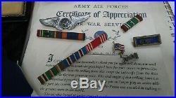 WW2 US Air Corps 15th Airforce 483rd Bomb Group Air Medal Air Crew Grouping