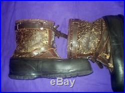 WW2 US Air Force USAAF Flying Flight Aviation Flying Mens Boots