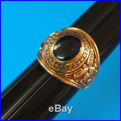 WW2 United States Air Force OFFICER Ring, 10K Gold JOSTENS 43D AIR MOBILITY VHTF