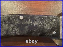 WW2 WWII Air Force Pilot Survival Camillus Folding Machete Knife With Guard USAAF