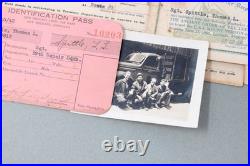 WWII 5th Air Force Dog Tag Grouping Florida Veteran Original Medals Papers