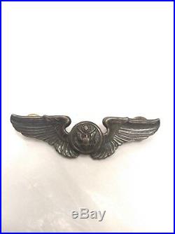 WWII Air Force Aviation Lapel Pins Air Medal NAMED Louisville KY Estate Lot of 5