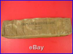 WWII Era US AAF Army Air Force Type D-1 Airplace Mooring Kit withCanvas Case RARE