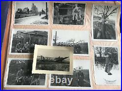 WWII German Photo Albums x 2 850 Superb Photos Multiple Pics of TIGER TANKS
