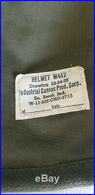 WWII Military USAAF Army Air Force M4A2 Flak Helmet WW2