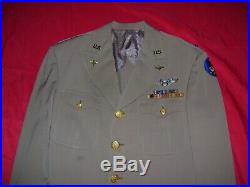 WWII Named 14th Air Force Flying Tigers Pilot's Uniform Group