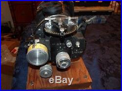 WWII Norden Bombsight M9B overhauled at Depot original log US Army air forces