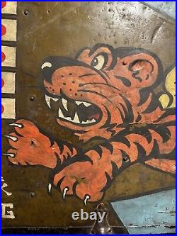 WWII Painted Flying Tigers Style US Air Force Trunk