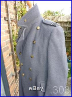 WWII RAF Royal Air Force Officer's Greatcoat, Tailored, Squadron Leader, KC