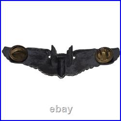 WWII USAAF Aerial Gunner Wings Sterling Silver 3 Flight Badge WWII Era