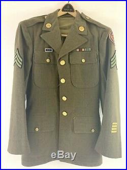 WWII USAAF Army 15th Air Force Uniform Jacket Pants WW2 Patch Ribbon Bar Pin VTG