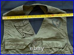 WWII USAAF C-1 Vest U. S. Army Air Forces EXCELLENT Condition