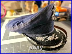 WWII USAF Dress Cap Size 7 Flight Ace Lt. Col. Authentic Please Read