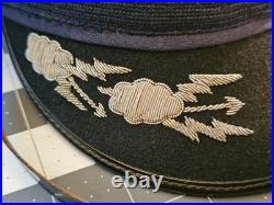 WWII USAF Dress Cap Size 7 Flight Ace Lt. Col. Authentic Please Read