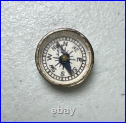 WWII US AAF Air Force Small Aircrew Escape and Evasion Compass ABN OSS