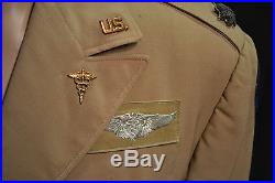 Wwii Us Air Force Flight Surgeon Doctor Summer Jacket Officer's Uniform Ww2 Usaf