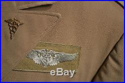 Wwii Us Air Force Flight Surgeon Doctor Summer Jacket Officer's Uniform Ww2 Usaf