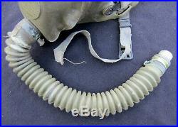 WWII US ARMY AIR FORCE USAAF A-9 Short Oxygen Mask with Juliet Harness. 1942