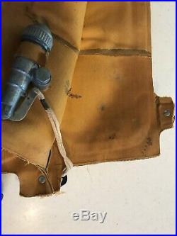 WWII US Air Force Mae West B4 Pneumatic Life Vest WW 2Airborne Paratrooper 1943