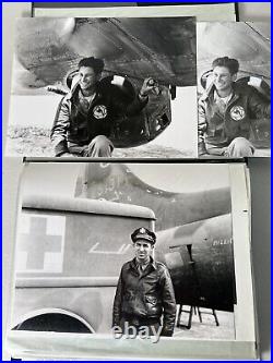 WWII US Army Air Force Air Corps B-17 2nd Bombardment Group Photos Letters News