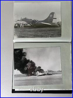 WWII US Army Air Force Air Corps B-17 2nd Bombardment Group Photos Letters News