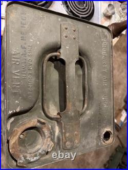 WWII US Army Air Force Gas Can AIR VENT US Can Equip Co Buffalo NY Military