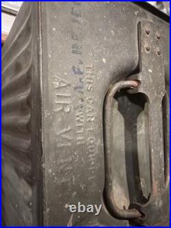 WWII US Army Air Force Gas Can AIR VENT US Can Equip Co Buffalo NY Military