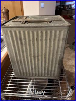 WWII US Army Air Force Gas Can AIR VENT US Can Equip Co Buffalo NY Military