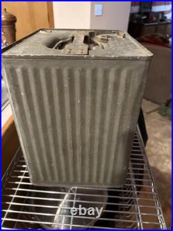 WWII US Army Air Force Gas Can AIR VENT US Can Equip Co Buffalo NY Military
