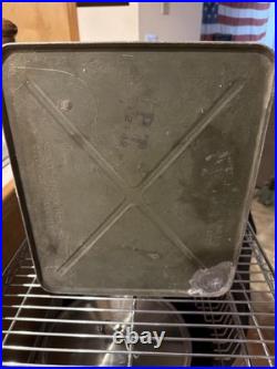 WWII US Army Air Force Gas Can AIR VENT US Can Equip Co Buffalo NY Military