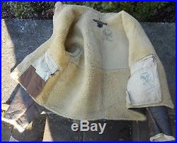 WWII US Army Air Force Leather Bomber Jacket Type D-1 Trousers Gloves