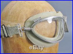 WWII US Army Air Force Pilots A-N 6530 Bomber Plane Motorcycle Goggles Steampunk