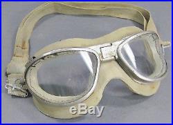 WWII US Army Air Force Pilots A-N 6530 Bomber Plane Motorcycle Goggles Steampunk