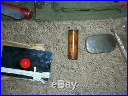 WWII US Army Air Force Survival Emergency Sustenance Vest Type C-1 Pilot Content