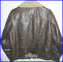 WWII -US Army Air Force- Vintage Leather Pilot Uniform Flight/Bomber Coat/Jacket