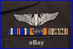 WWII U. S. 8th U. S. ARMY AIR FORCE BOMBARDIER 2nd LIEUTENANT'S IKE JACKET