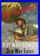 WWII_WW2_Original_War_Poster_Back_the_Attack_Buy_War_Bonds_US_Army_Air_Force_01_cbyd