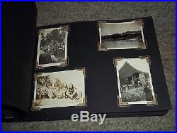 WWII WW2 US ARMY AIR FORCE 1OTH AIR FORCE CBI 98TH AIRDROME PHOTO ALBUM GROUPING