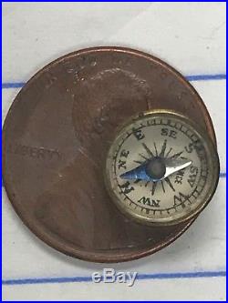 WWII WW2 US Marines Army Air Force Military ESCAPE & EVASION MINIATURE COMPASS