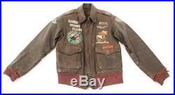 WW 2 A-2 748th Bomb Squadron 457th Bomb Group 8th Air Force Jacket F. S. Basuil