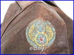 WW 2 A-2 748th Bomb Squadron 457th Bomb Group 8th Air Force Jacket F. S. Basuil